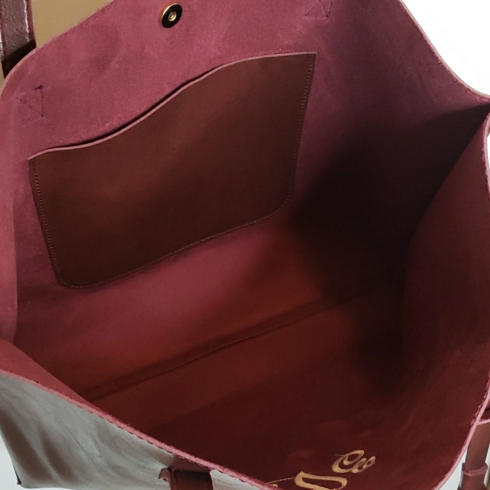 Personalized marrón bag - Picture 7 of 8